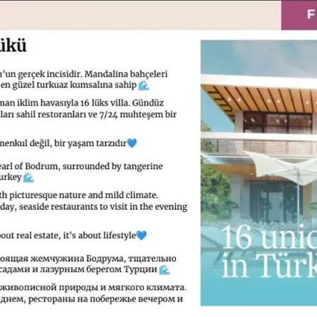 Turkbuku Luxury Villa Bodrum